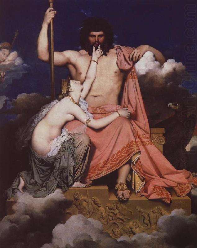 Jean-Auguste-Dominique Ingres jupiter och thetis oil painting picture